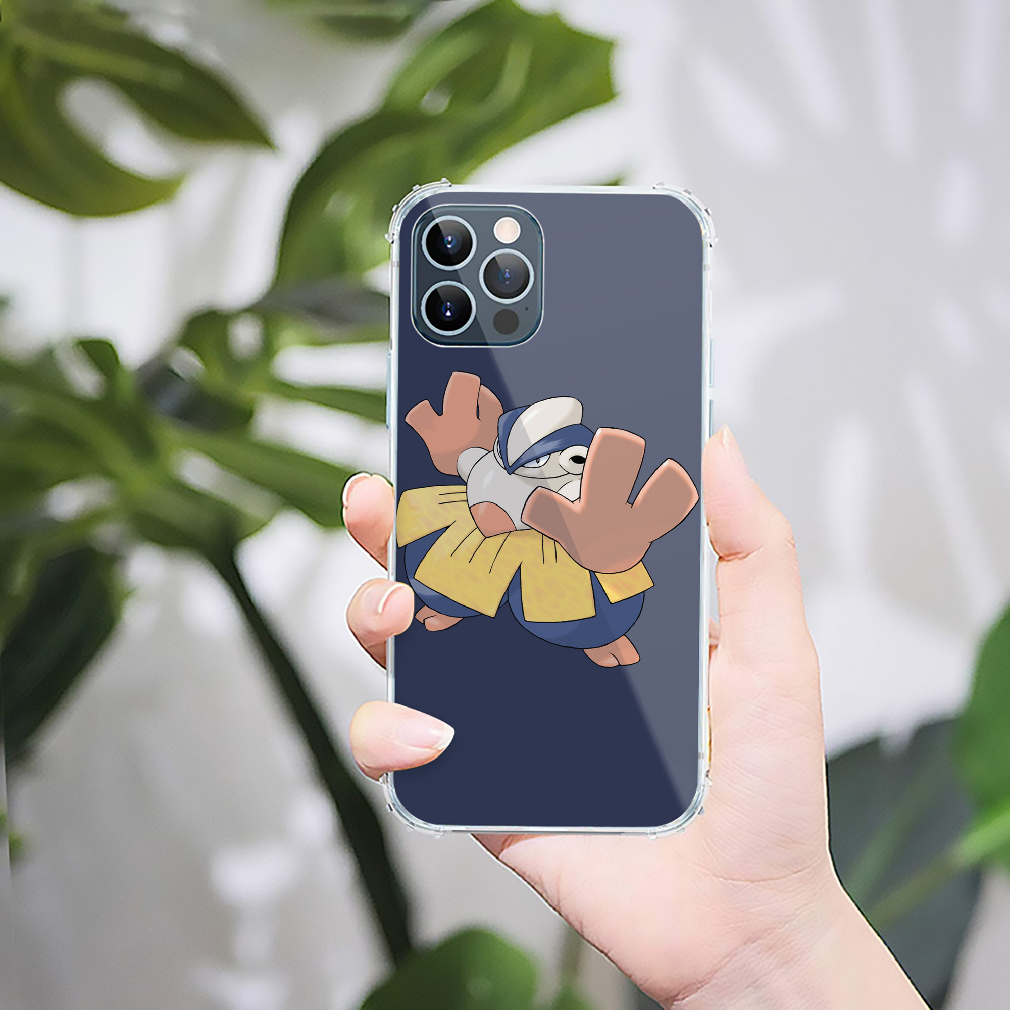（画像用） ポケットモンスター Pokémon 【iPhone 12シリーズ対応】透明スマホケース（クリアソフトケース）